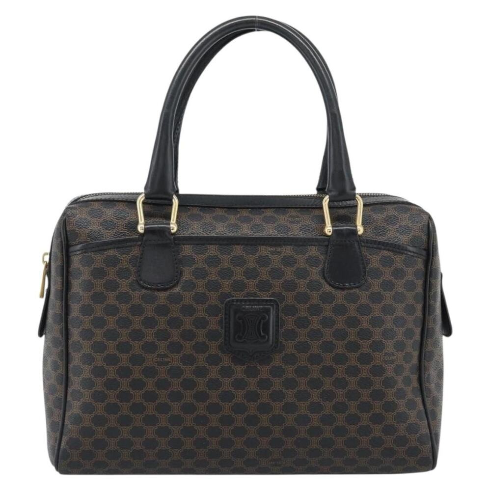 Celine Macadam Boston Bag Black
